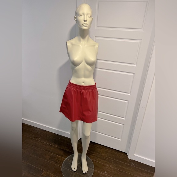 BCBG faux leather skirt - Picture 1 of 6